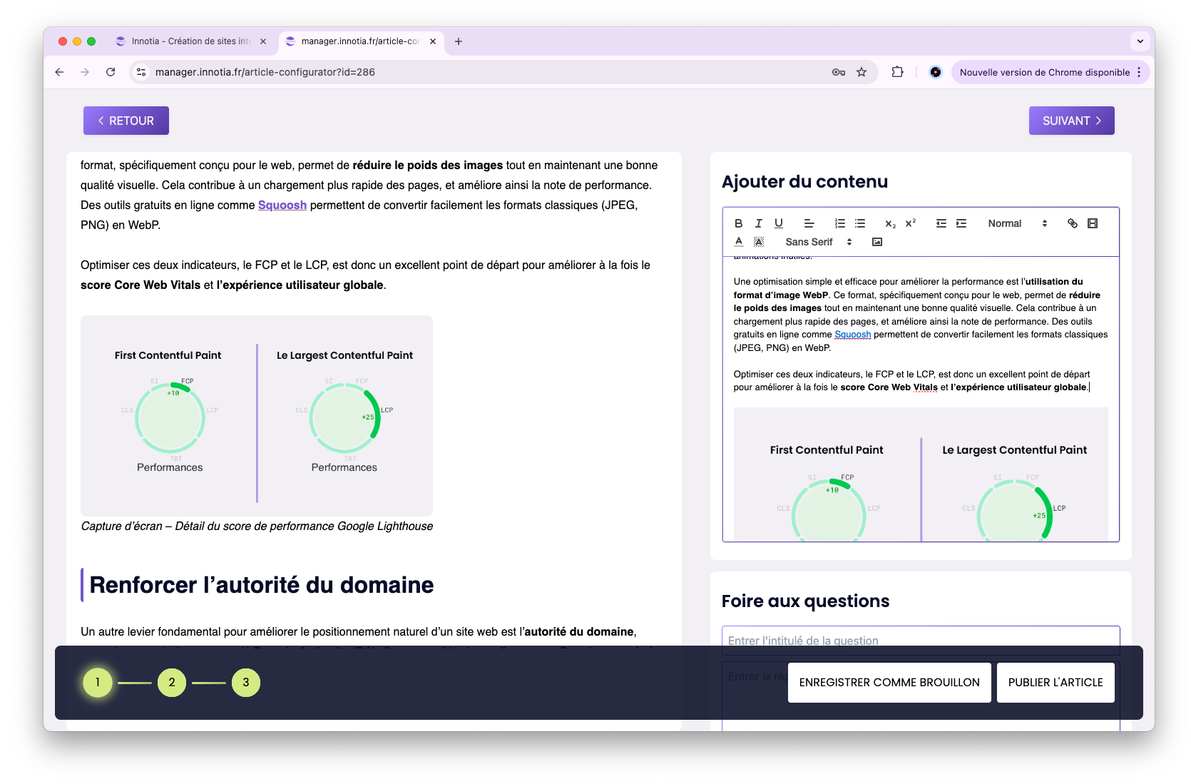 Plan de travail 2